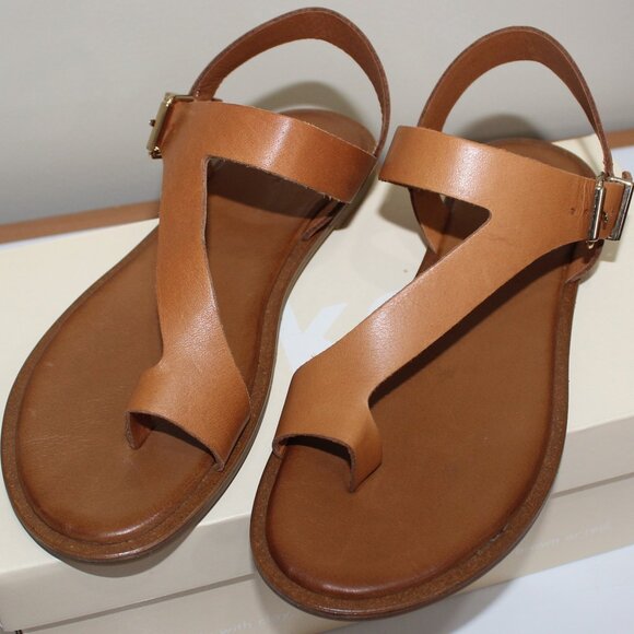 Oker Farrah Leather Sandal, Women's, US 8.5 - Picture 1 of 5